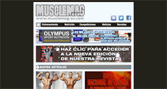 Desktop Screenshot of musclemag-es.com